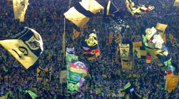 Borussia Dortmund setzt die gesamte Saison auf virtuelle Bandenwerbung