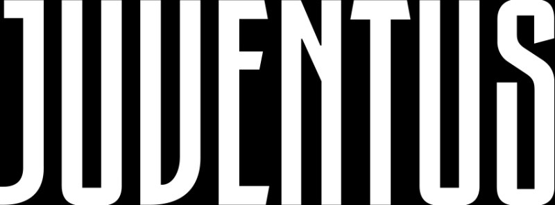 Juventus Schriftzug Neu